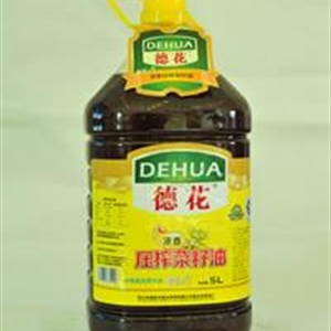 濃香壓榨菜籽油5L